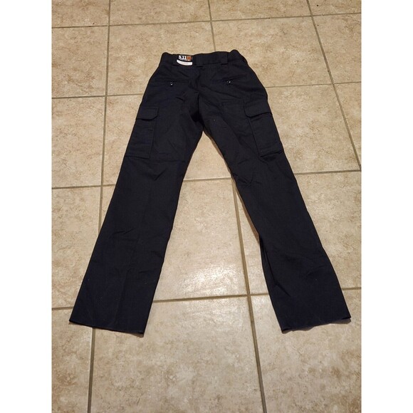 5.11 TACTICAL NWT 8 x 37 WOMENS PDU CLASS-B TWILL CARGO BLACK PANTS 64306 - Picture 2 of 8